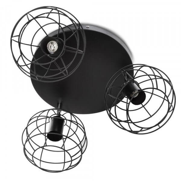 Suspension Luminaire à 3 Lampes Design - Lampe de Plafond
