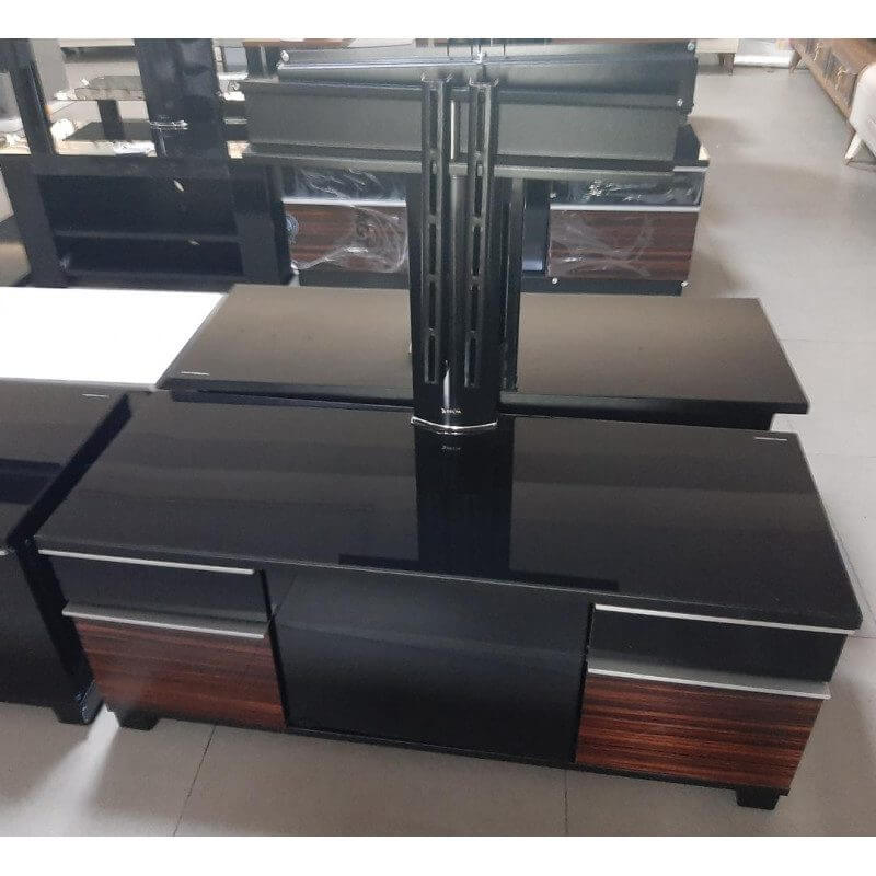 Meuble TV MOONSTER PC4 - Jusqu'à 58" - 3241-110-S - Bois latté Noir