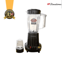 Mixeur Blender - Binatone - 300W + 1 Bol Broyeur - BLG-415B - 1.5 litres - Garantie: 1 Mois