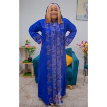 Robe Femme Abaya - longues manches avec Capuche et Fermeture