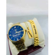 Montre Tissot Personnalisée + Gourmette Mixte - Plaqué Or