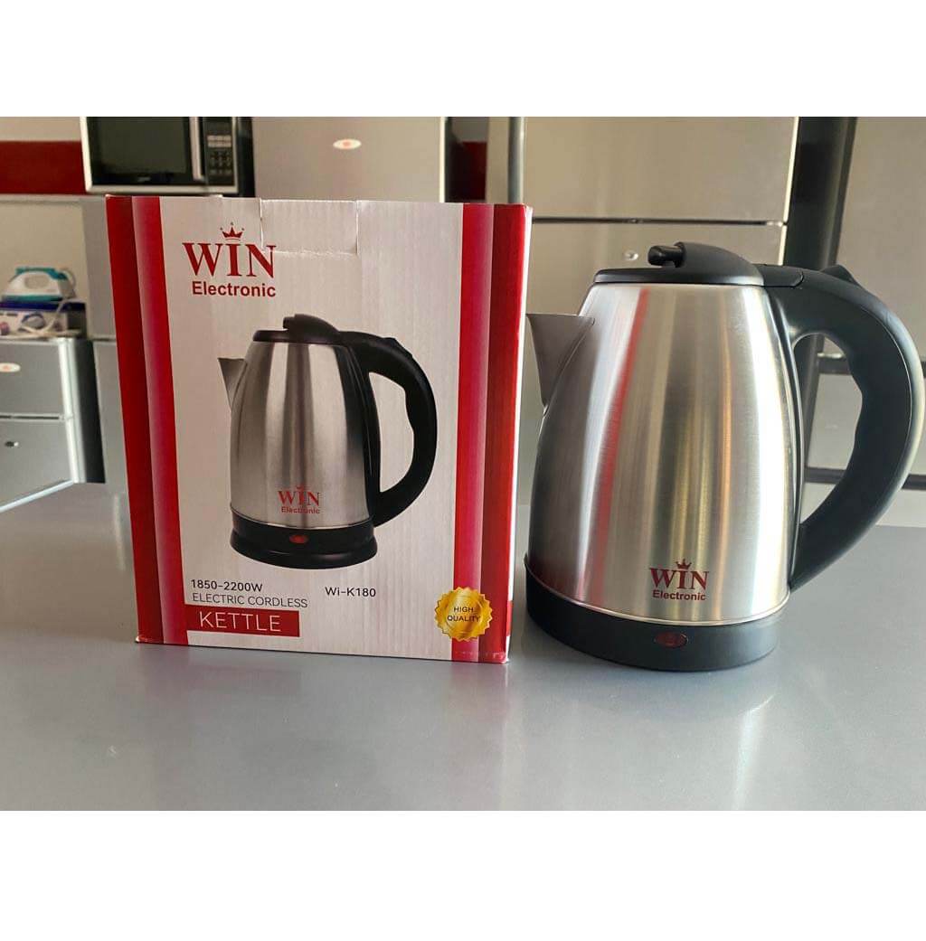 Bouilloire acier Inoxydable WIN 2.2 L - WI-K180 - 1850-2200 W