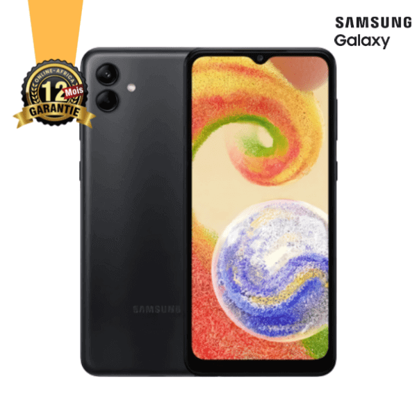 SAMSUNG Galaxy A04E - 64+3Go RAM - 6.5" - 13MP+2MP/5MP - 5000mAh - Garantie: 12 mois