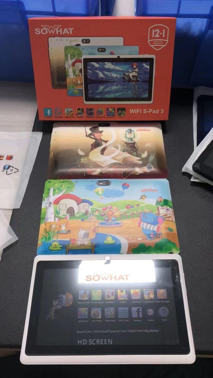 Tablette éducative S-PAD 3 SOWHAT - 7″ - 16Go + 1Go - 3000mAh – 2/2MP - WIFI – Garantie: 13 mois – Image 3