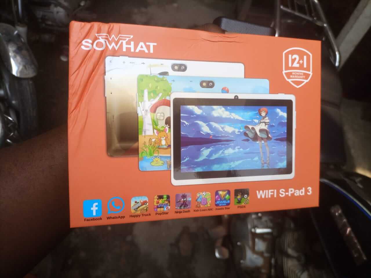 Tablette éducative S-PAD 3 SOWHAT - 7″ - 16Go + 1Go - 3000mAh – 2/2MP - WIFI – Garantie: 13 mois – Image 4