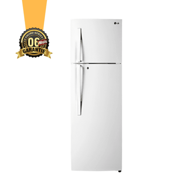 Réfrigérateur LG 308L - GL-G372RLBB - Garantie: 6 mois