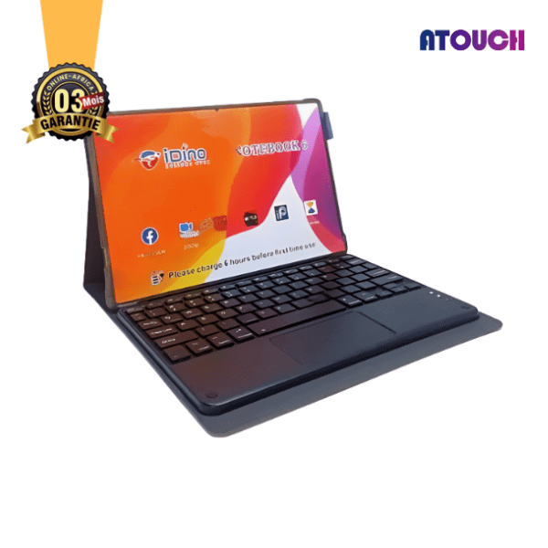 Tablette Atouch X19 LIFE - 512+8Go - 10" - 10000mAh - SIM -5+13MP - Avec Clavier Garantie: 3 mois