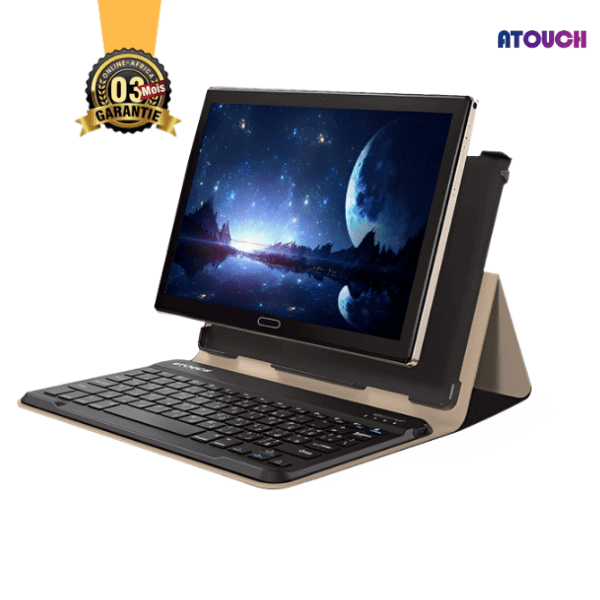 Tablette Atouch A105 max - 256+6Go - 10" - 6000mAh - Avec puce - Garantie: 3 mois