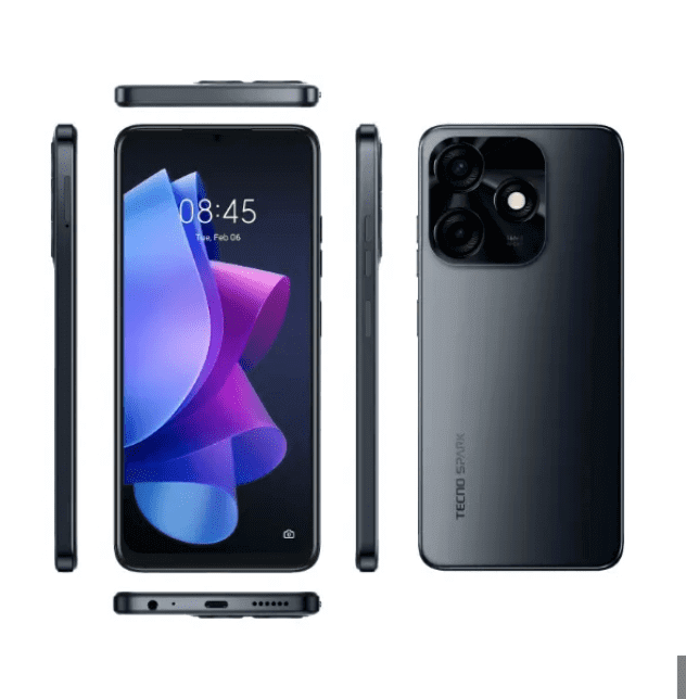 Tecno Spark 10C(Ki5k) - 128+4+4Go RAM - 6.6" - 5000mAh - 16+8MP - Dual Nano Sim - Garantie:12 Mois – Image 2