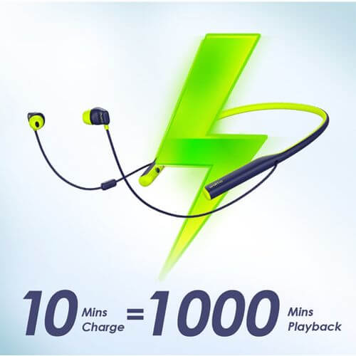 Ecouteurs Bluetooth Oraimo Necklace 4 OEB-E50D – 350mAh – 50h d’Autonomie – Réduction De Bruit ENC - Garantie: 13 mois – Image 4