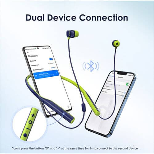 Ecouteurs Bluetooth Oraimo Necklace 4 OEB-E50D – 350mAh – 50h d’Autonomie – Réduction De Bruit ENC - Garantie: 13 mois – Image 5