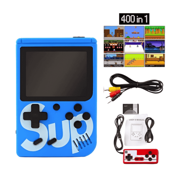 Game Box SUP - 600mAh - joueur unique - Game boy - 400 Jeux intégrés – Image 2