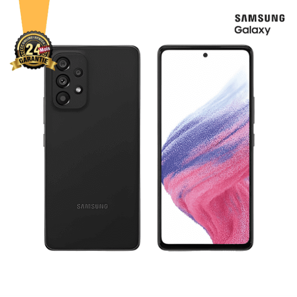 Samsung Galaxy A53 5G - 128Go/8Go RAM - 6.5" - 5000mAh - 2 SIM - Garantie: 24 mois