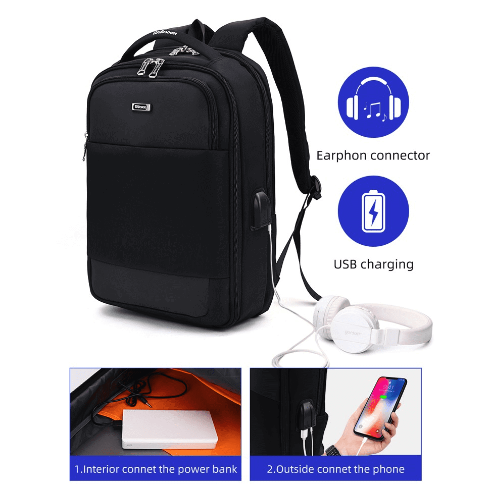 Sac a dos pour ordinateur portable laptop 15'' – Image 2