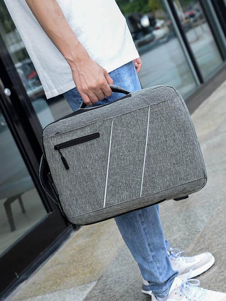 Sac a dos pour ordinateur portable laptop 15'' - gris – Image 3