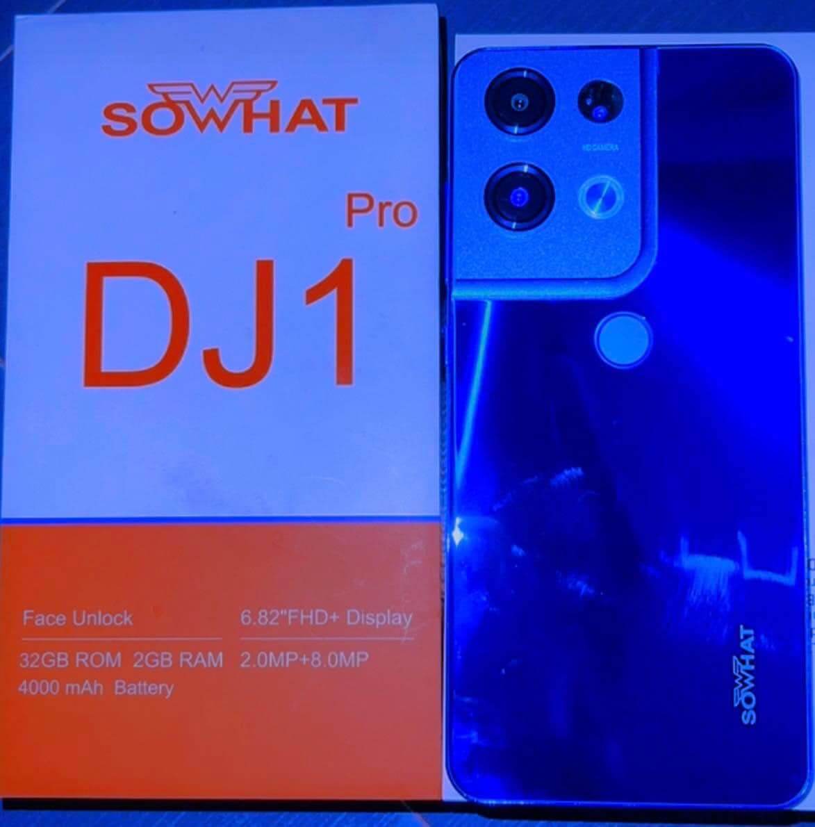 SOWHAT DJ1 PRO - 32/2Go RAM - 4000 mAh -6,82" HD - Garantie:13 Mois – Image 3