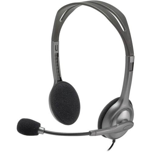 Casque Filaire - Logitech stéréo H111 - Micro antiparasite - Garantie: 3 Mois – Image 2
