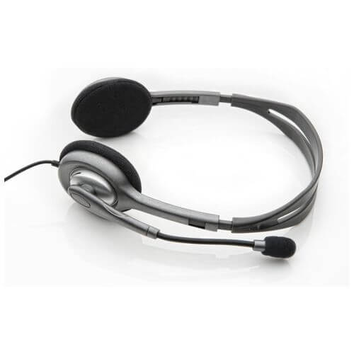 Casque Filaire - Logitech stéréo H111 - Micro antiparasite - Garantie: 3 Mois – Image 3
