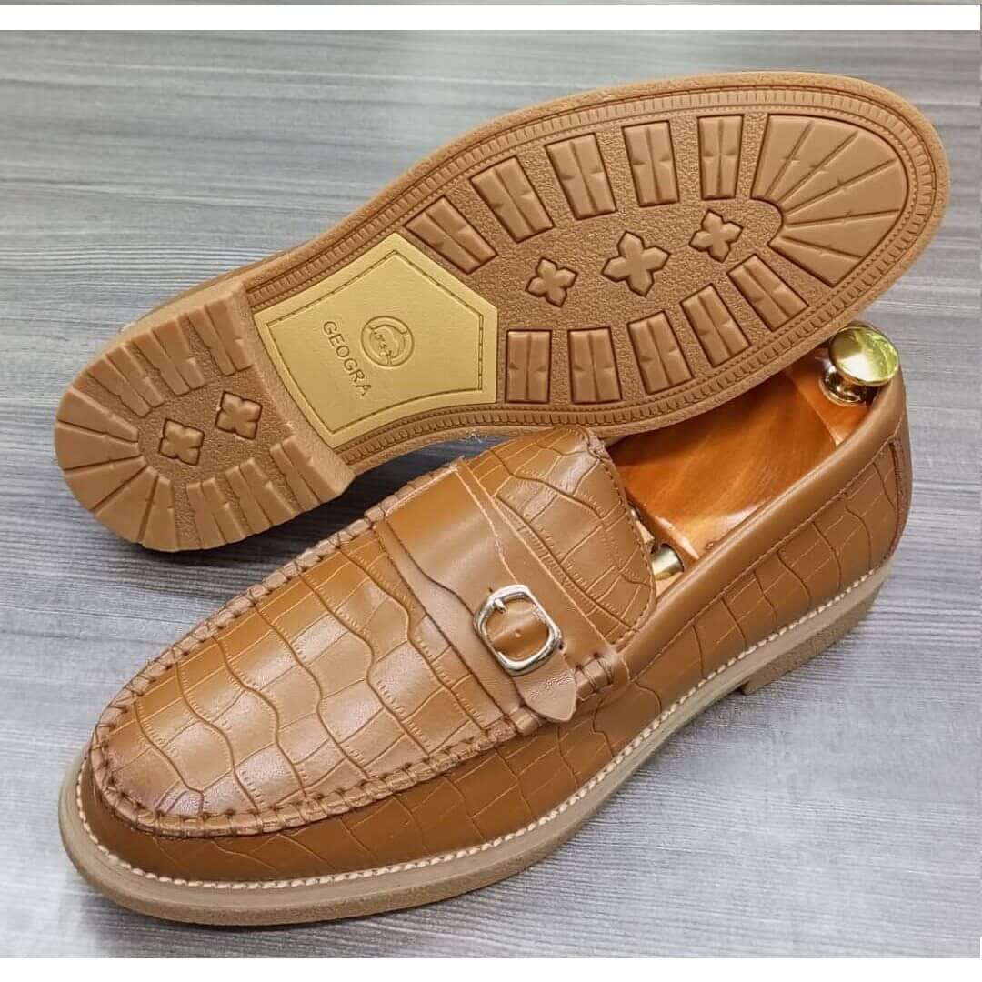 Mocassin Homme Geogra - Semelle Epaisse - P. 40 à 45 – Image 4