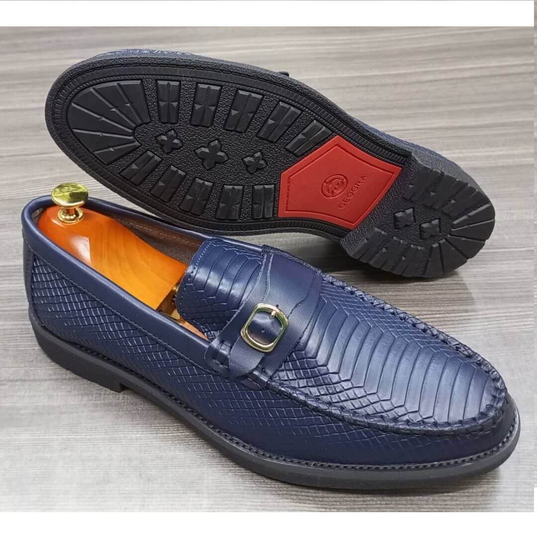 Mocassins en Cuir