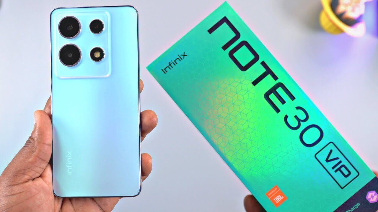 Infinix Note 30 VIP - 5G - 256 Go/21Go RAM - 6,78" - Dual Nano SIM - 108MP+2MP+2MP/32MP - 5000 mAh - Empreinte digitale - black - Garantie 13 Mois – Image 4