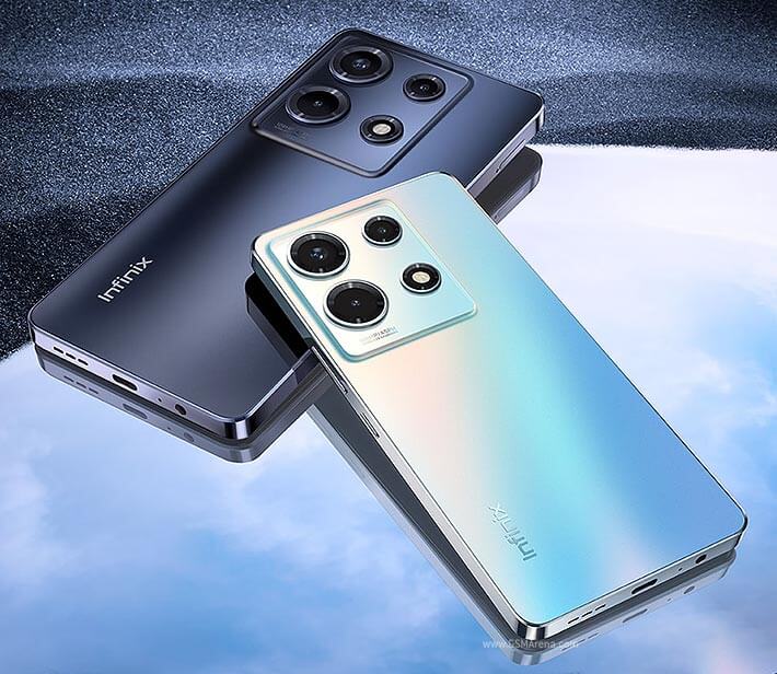 Infinix Note 30 VIP - 5G - 256 Go/21Go RAM - 6,78" - Dual Nano SIM - 108MP+2MP+2MP/32MP - 5000 mAh - Empreinte digitale - black - Garantie 13 Mois – Image 2