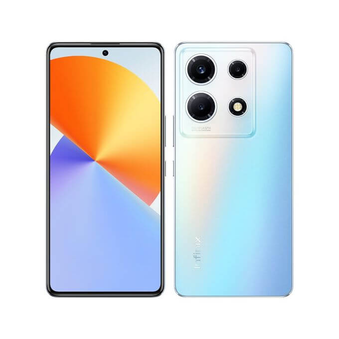 Infinix Note 30 VIP - 5G - 256 Go/21Go RAM - 6,78" - Dual Nano SIM - 108MP+2MP+2MP/32MP - 5000 mAh - Empreinte digitale - white - Garantie 13 Mois