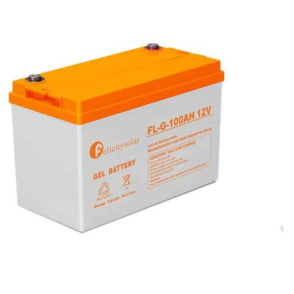 Batterie Gel Solaire – 100Ah/ 12V – FL-G-100AH – Garantie 1 An – Image 2