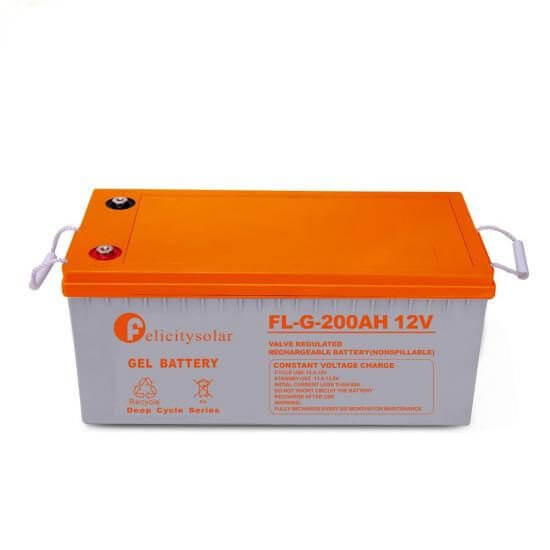 Batterie Gel Solaire – 200Ah/ 12V – FL-G-200AH – Garantie 1 An