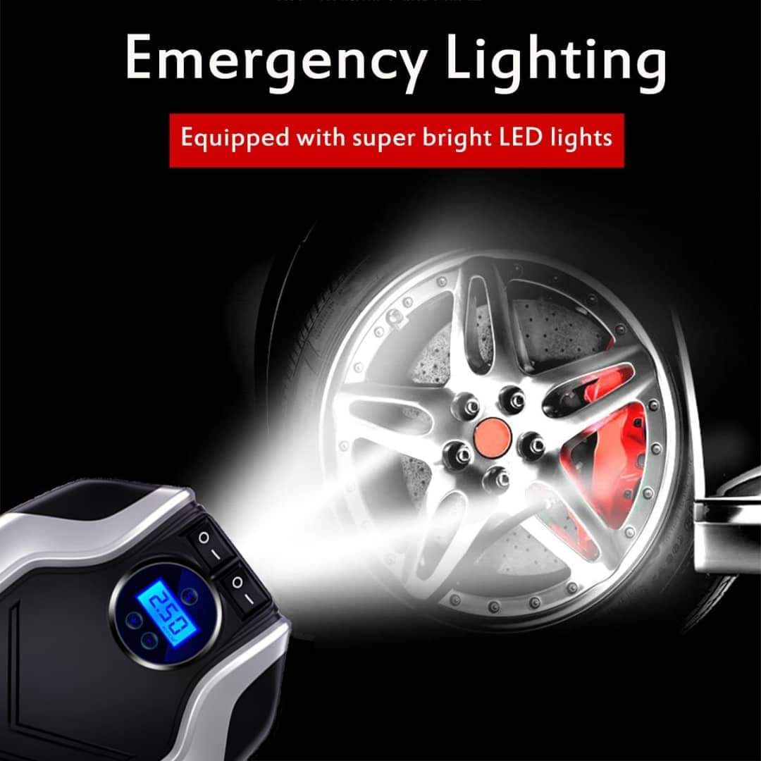 Compresseur d'Air Pour Pneu De Voiture - 01 Cylindre - 12V – Image 4