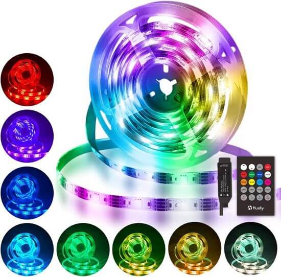 Ruban Lumineux 120 LED A Variation De Couleurs + Télécommande - 4 à 5M