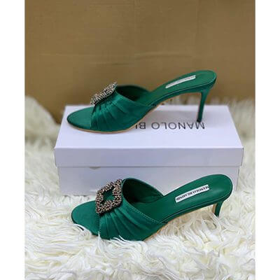 Mules à talons hauts ornée - Pointures 37 à 41 – Image 4