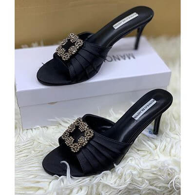 Mules à talons hauts ornée - Pointures 37 à 41 – Image 2