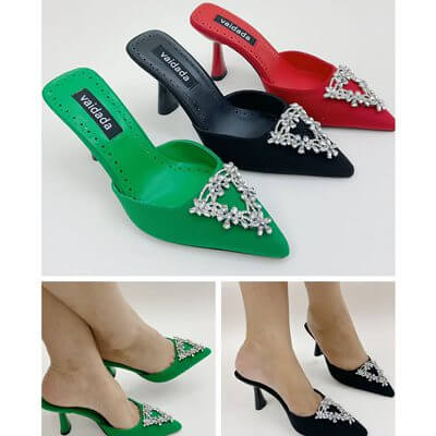 Mules à talons pour femmes - Pointures 37 à 41 – Image 3