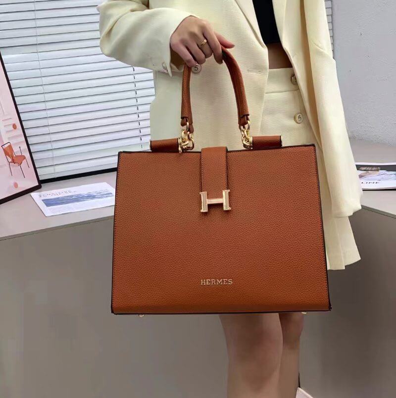 Sac à Main Hermes 2 en 1 - Générique - Collection – Image 3
