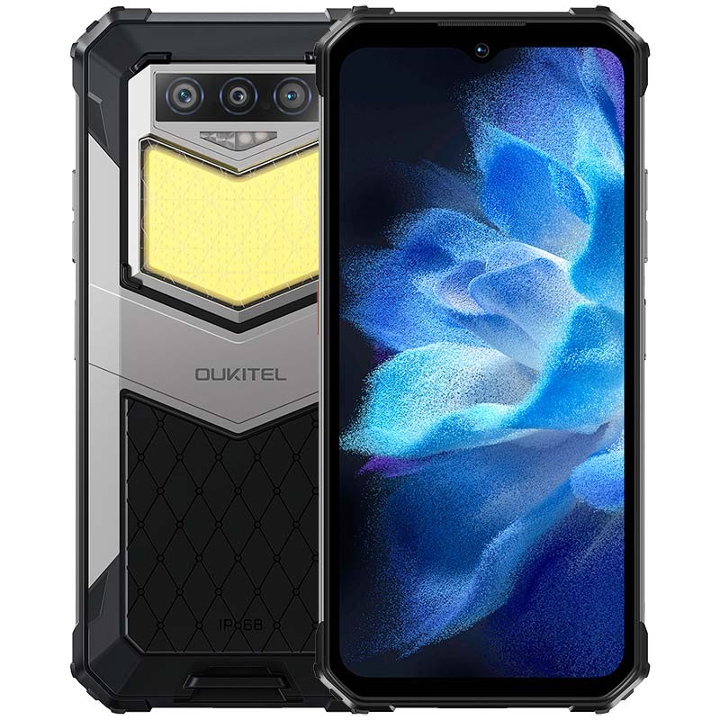 OUKITEL WP26 - 8Go Ram+ 256Go Rom - 10000mAh - 48MP 6,58'' FHD + Lampe de camping Android 13