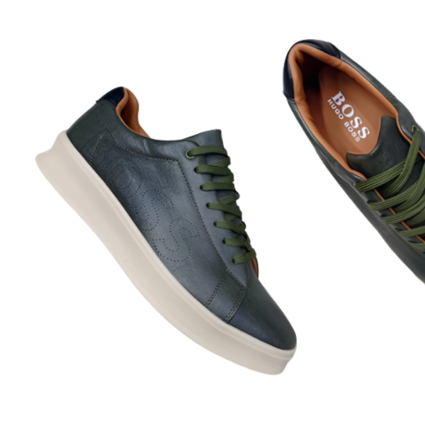 Sneaker BOSS Homme - Cuir Haute Qualité - Pointures. 40 à 46 – Image 3