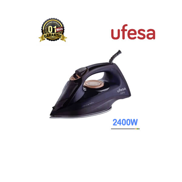 Fer à Vapeur UFESA 2400W Vue de face, design compact et élégant