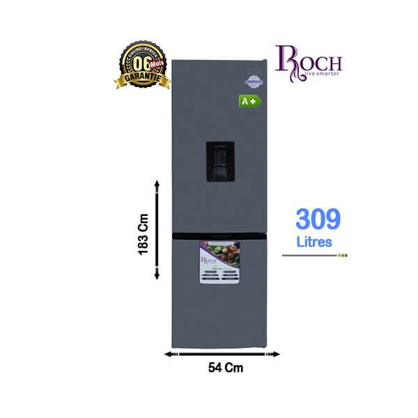 Réfrigérateur Double Battants Roch 309L - Vue d'ensemble