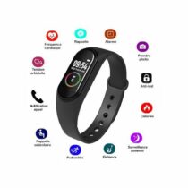 Montre connectée M4 - Smart Band M4 - Noir