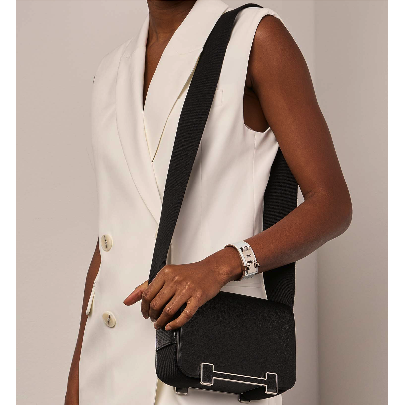 Petit Sac bandoulière Hermès Geta - Générique - Collection – Image 5