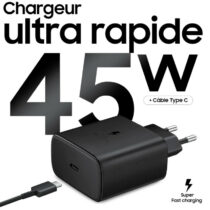 Chargeur Samsung Type-C 45W Ultra Rapide
