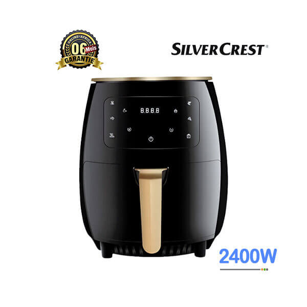 Friteuse à Air Silver Crest Vue de face, design compact et moderne