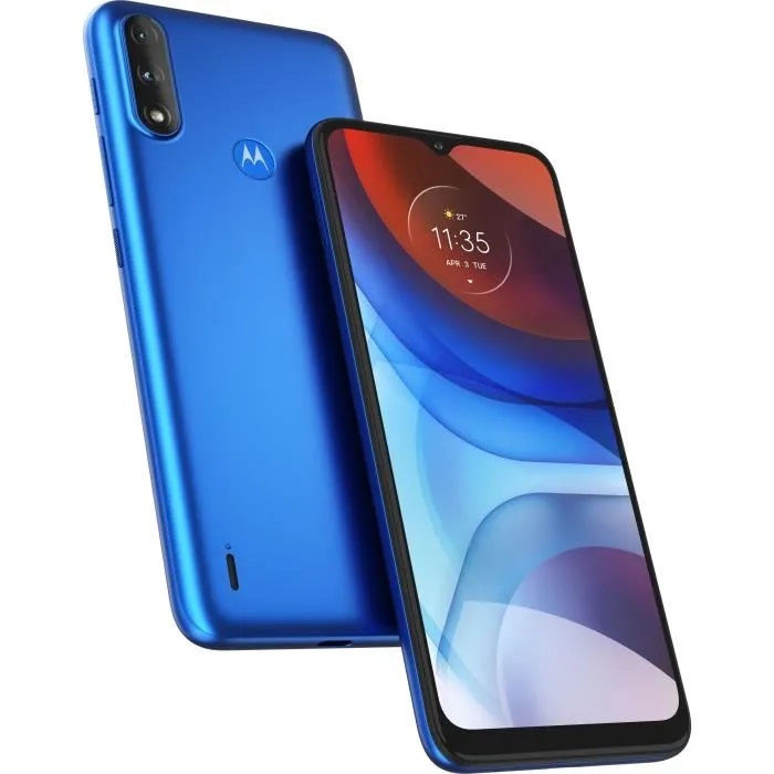 Motorola Moto E7 - 6.52 pouces - 64/4Go Ram - 48+2MP/8MP - 5000mAh - Dual Sim - Garantie 06 mois – Image 2