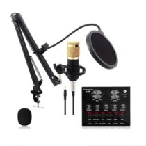 Kits d'Enregistrement Microphone Pour Studio BM800 - 500mAh - Microphone Filaire - Garantie: 1 Mois