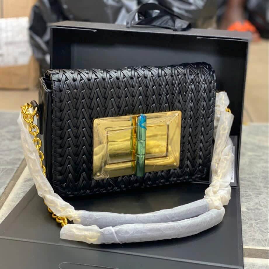 Sac bandoulière Tom Ford tissé - Générique - Collection