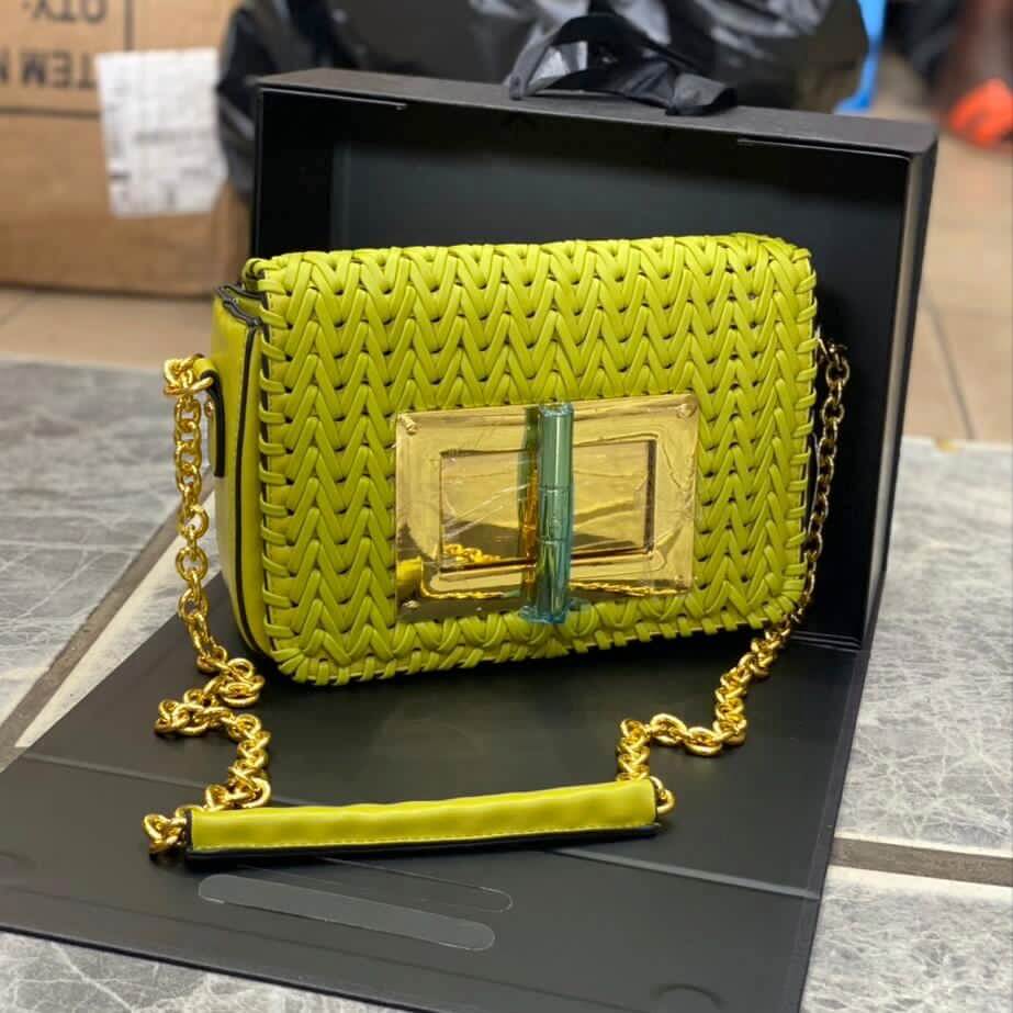 Sac bandoulière Tom Ford tissé - Générique - Collection – Image 2