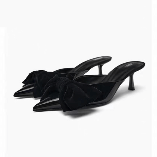 mules a talons femme zara