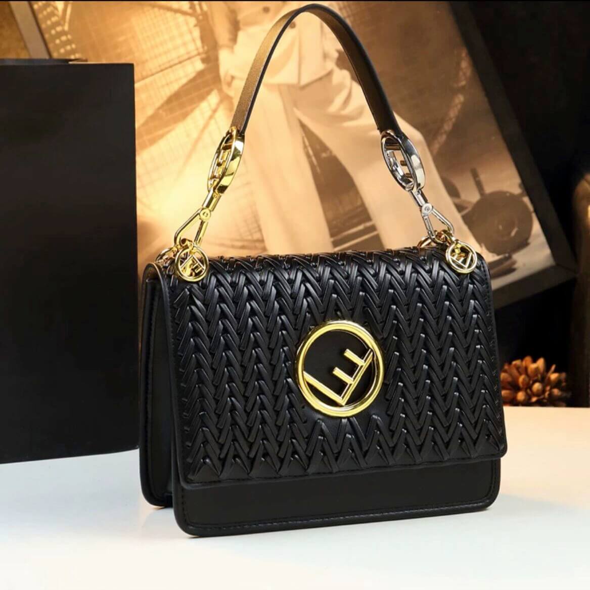 Bandoulière Fendi Tissée