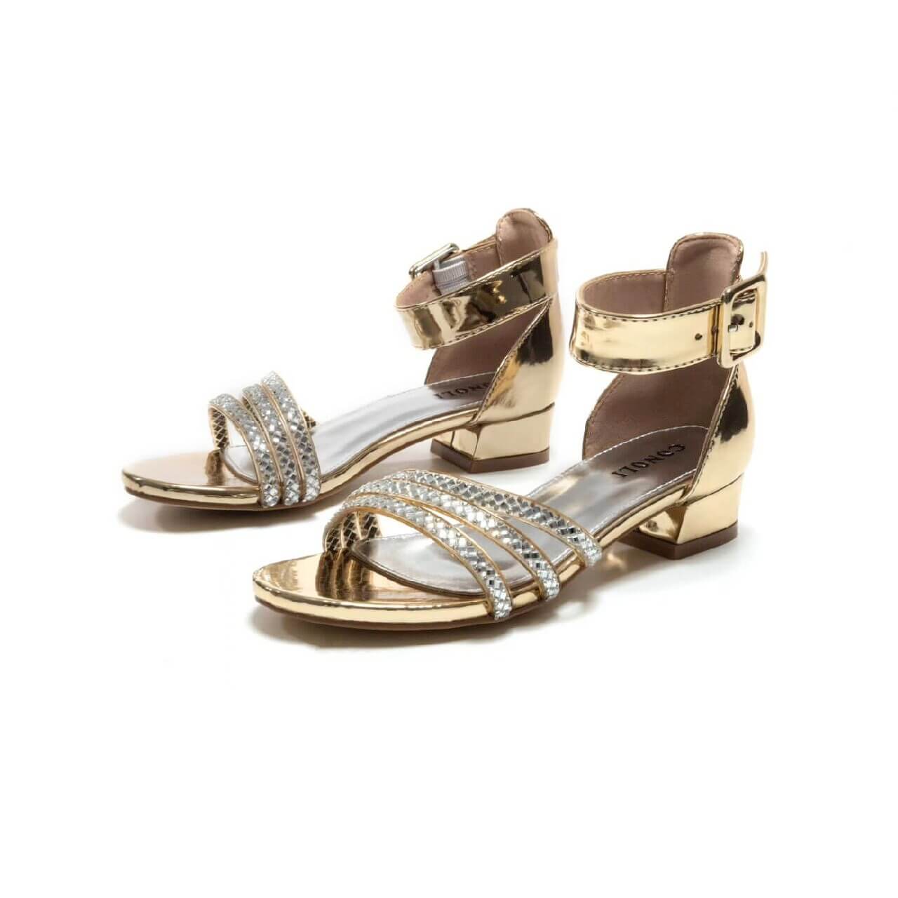 Pieds nus filles à tallons Scintillants P. 25 à 38